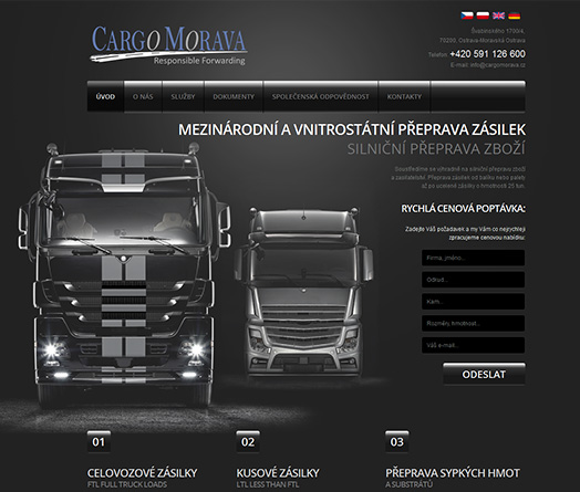 CARGO MORAVA, s.r.o. - responsible forwarding